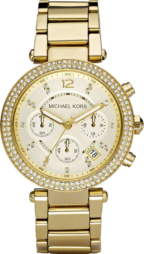 parker rose gold michael kors watch|michael kors parker mk5354.